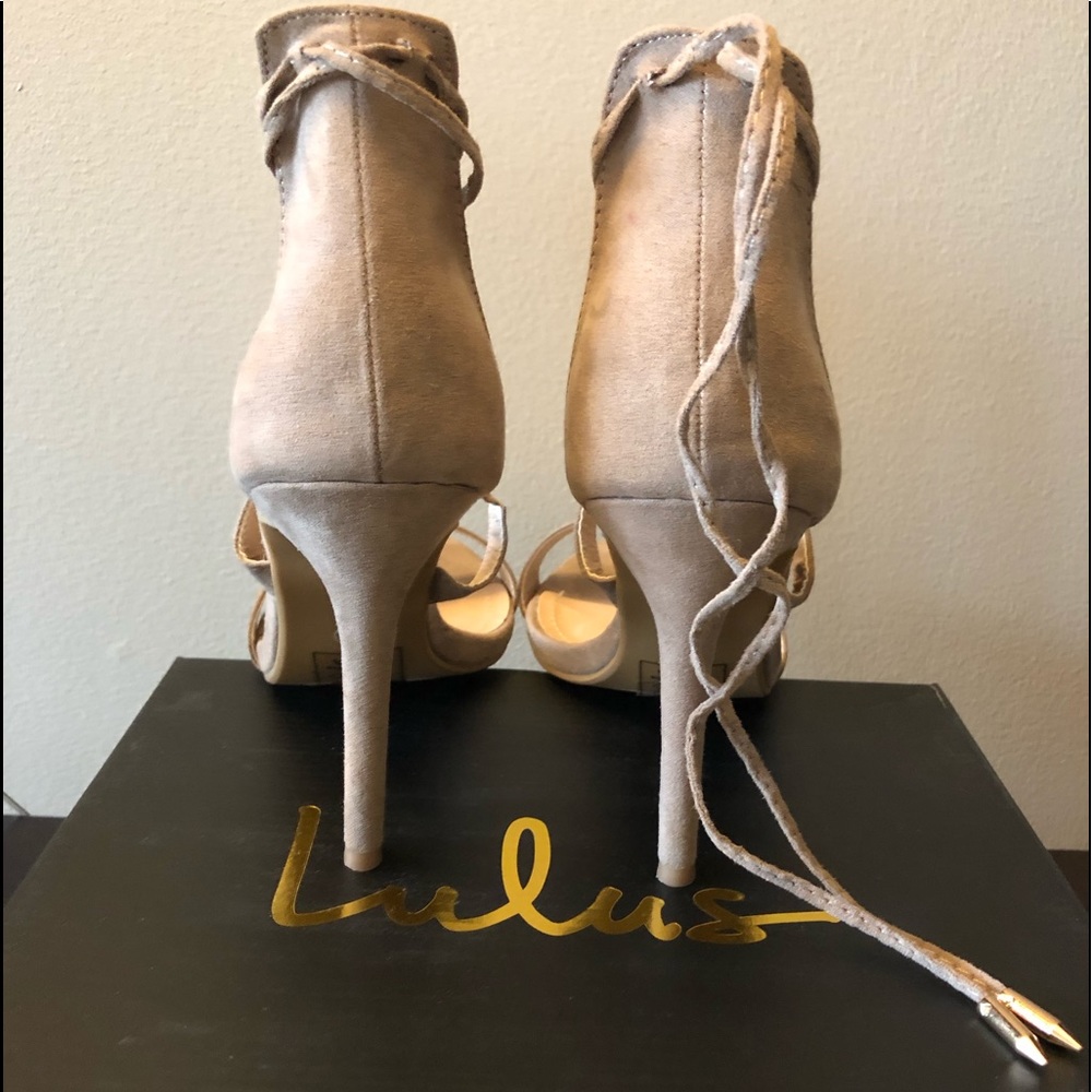 Taupe LuLu Heels